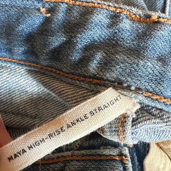 rag & bone New York Maya High-Rise Ankle Straight Jeans
Size 26 - Picture 6 of 6
